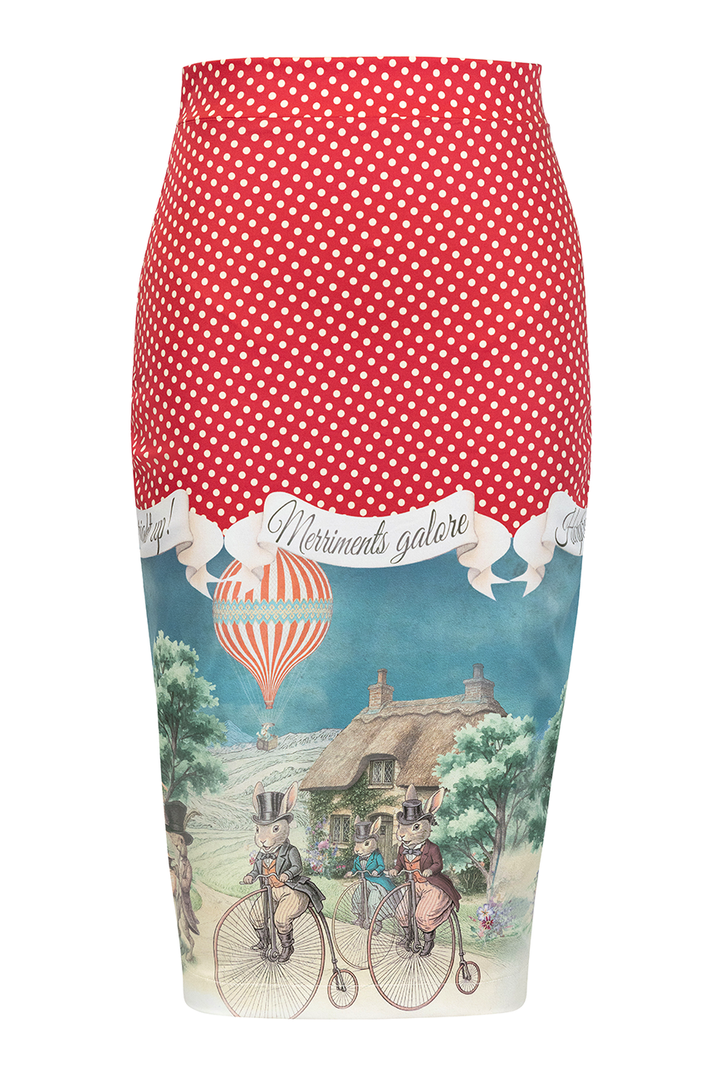Harptree Village Wiggle Skirt