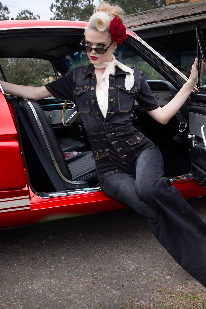 Daytona Jumpsuit (Black)