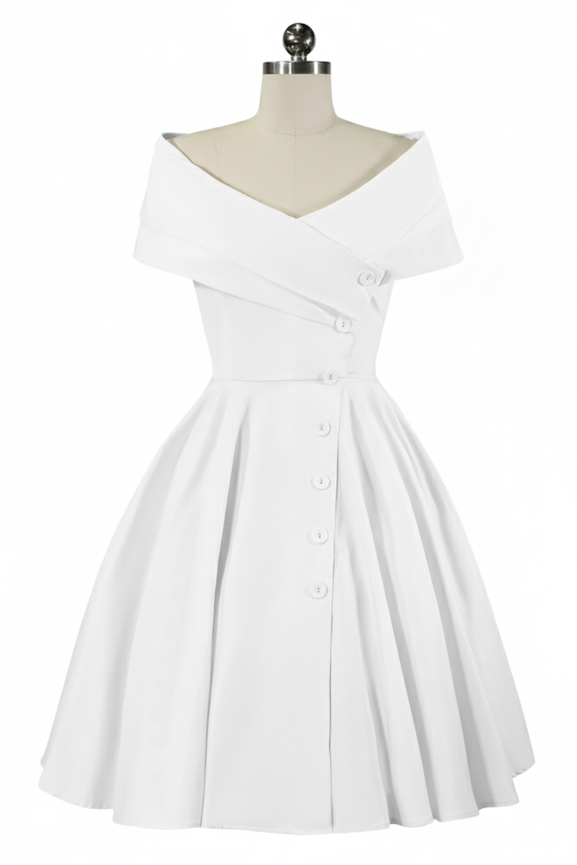 D'Amour L'Avenue Dress (White)