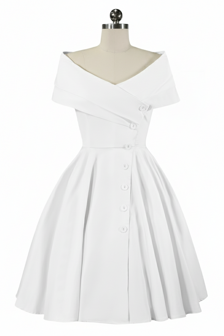 D'Amour L'Avenue Dress (White)