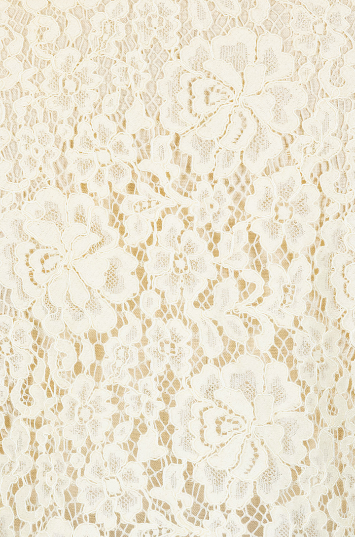 Birdsong Lace Crop Jacket (Butter)
