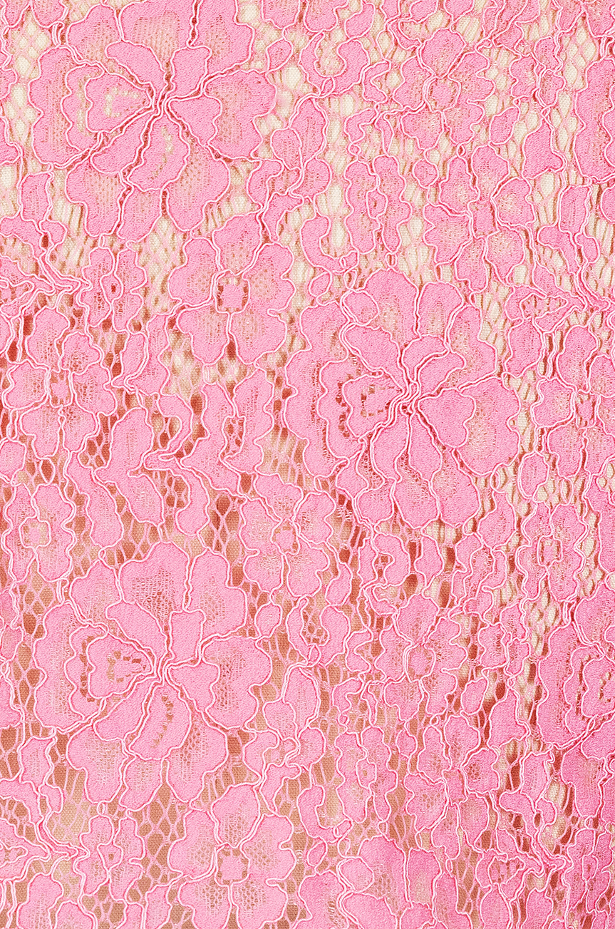 Birdsong Lace Crop Jacket (Pink)