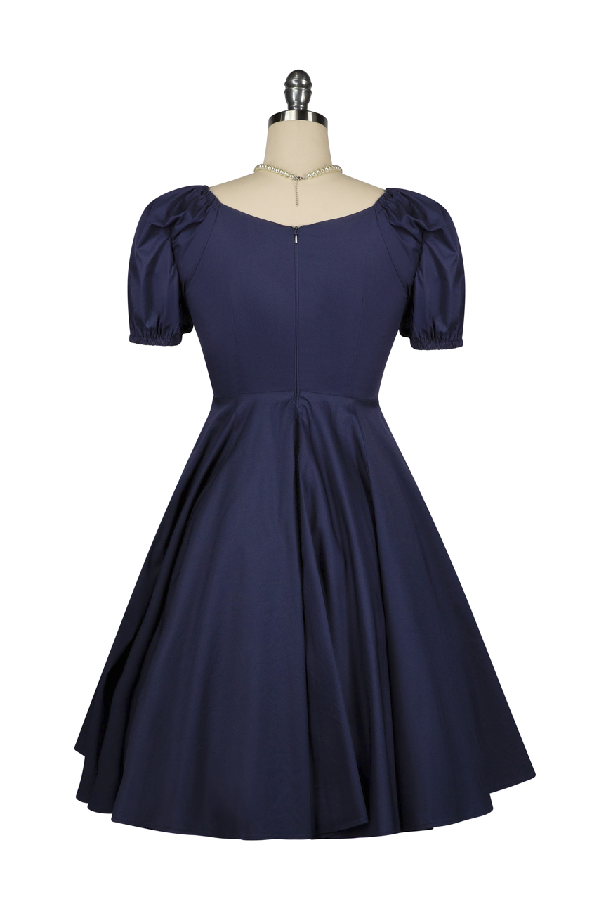 D'Amour Love Note Dress (Navy)