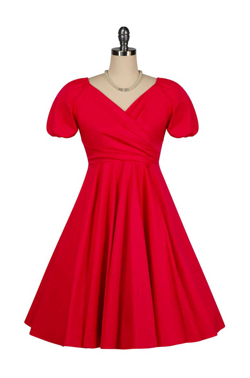 D'Amour Love Note Dress (Red) - Kitten D'Amour
