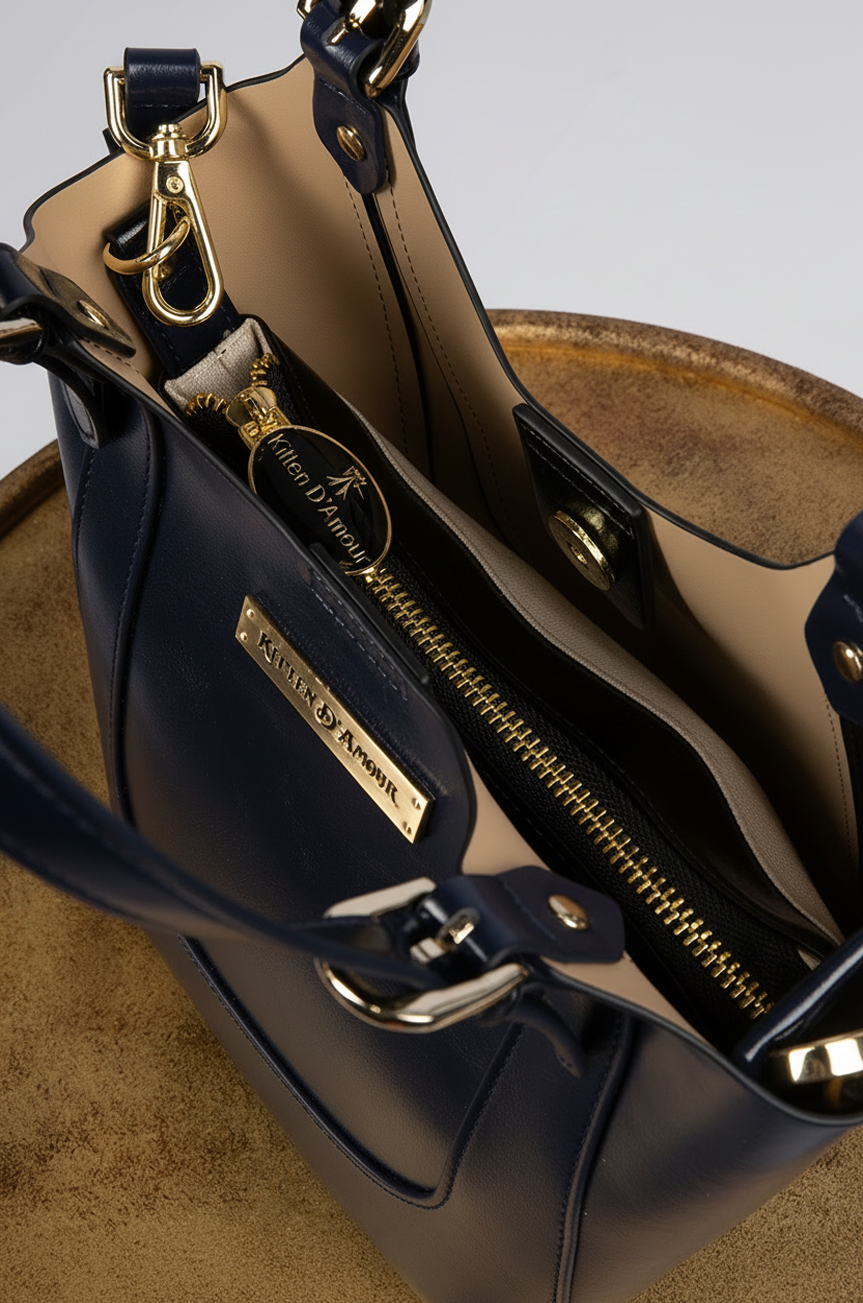 Madeline Handbag (Navy)