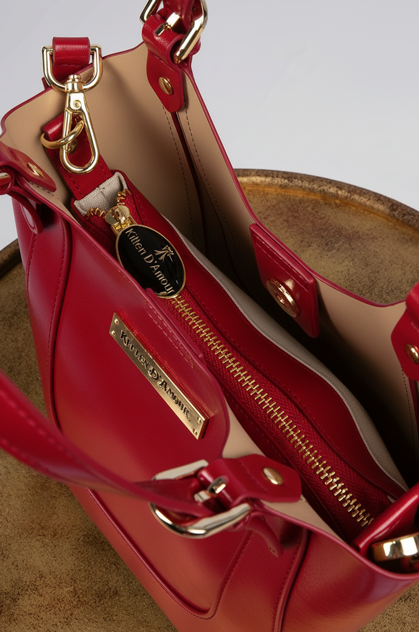 Madeline Handbag (Red)