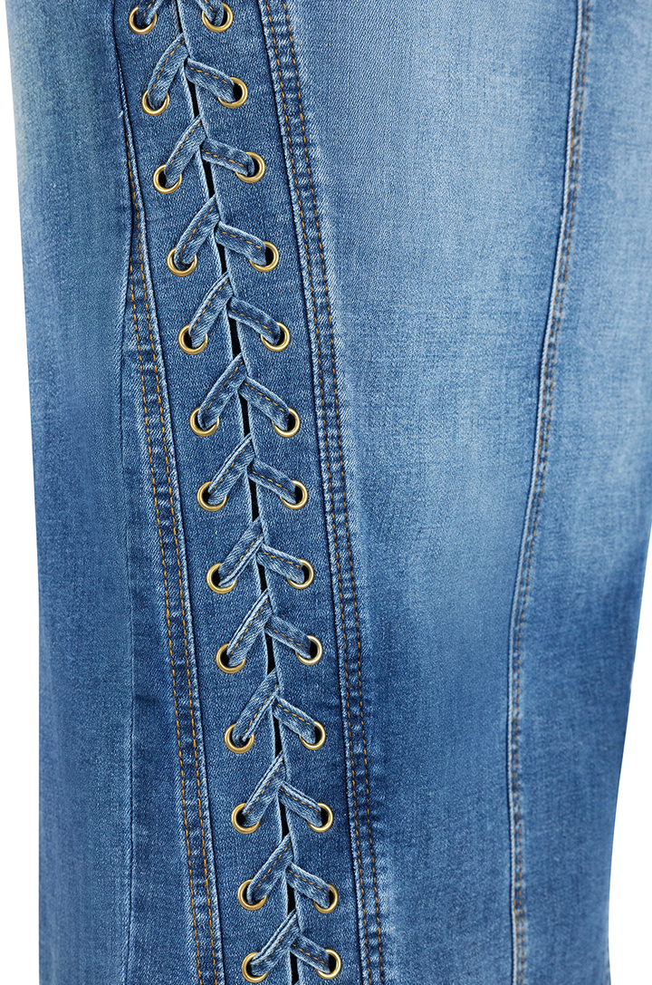 Madison Wiggle Skirt (Denim)