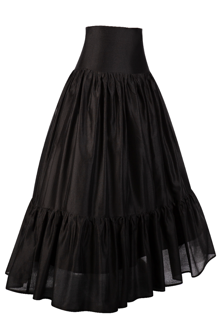 La Fleur Mystique Maxi Skirt (Black)