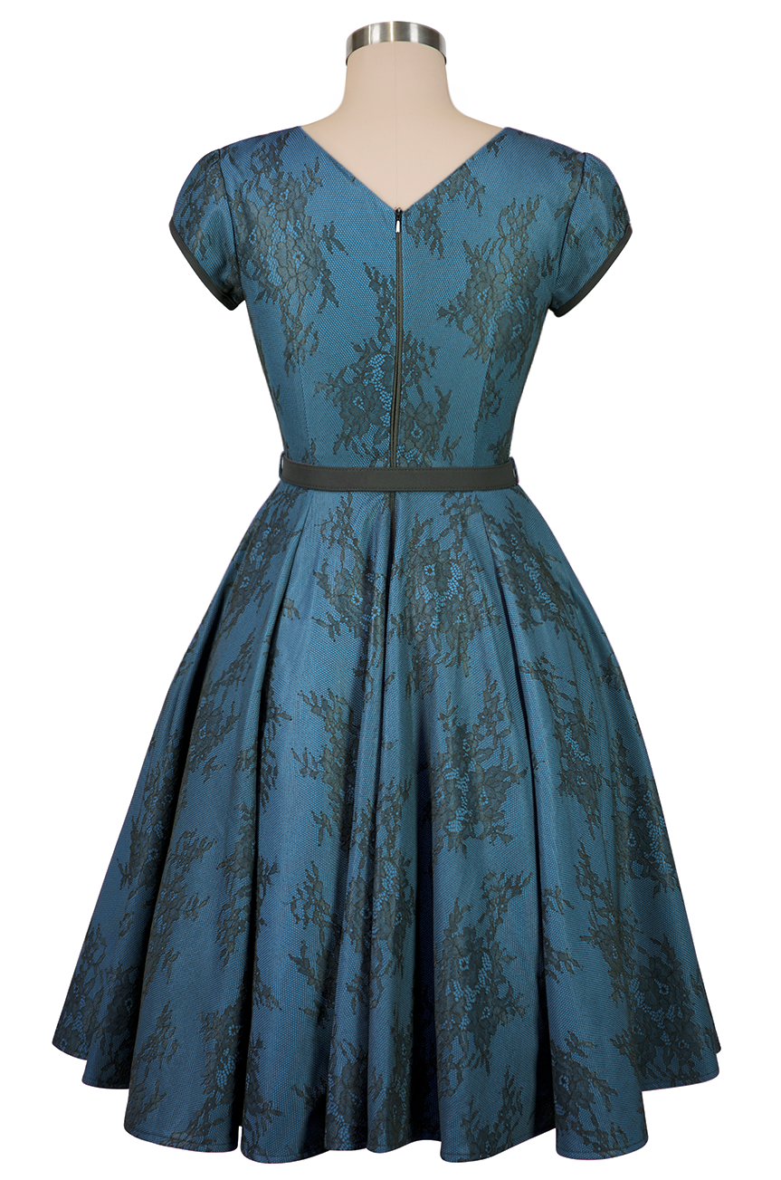 Office Affair Encore Dress (Teal)
