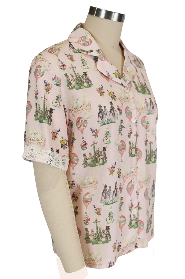 Harptree Village Follies Pyjama Blouse