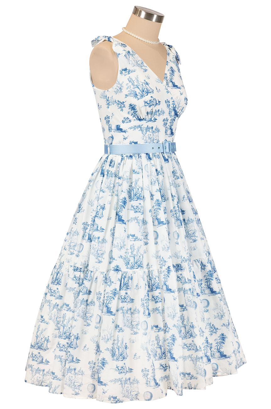 Provence Belted Dress 