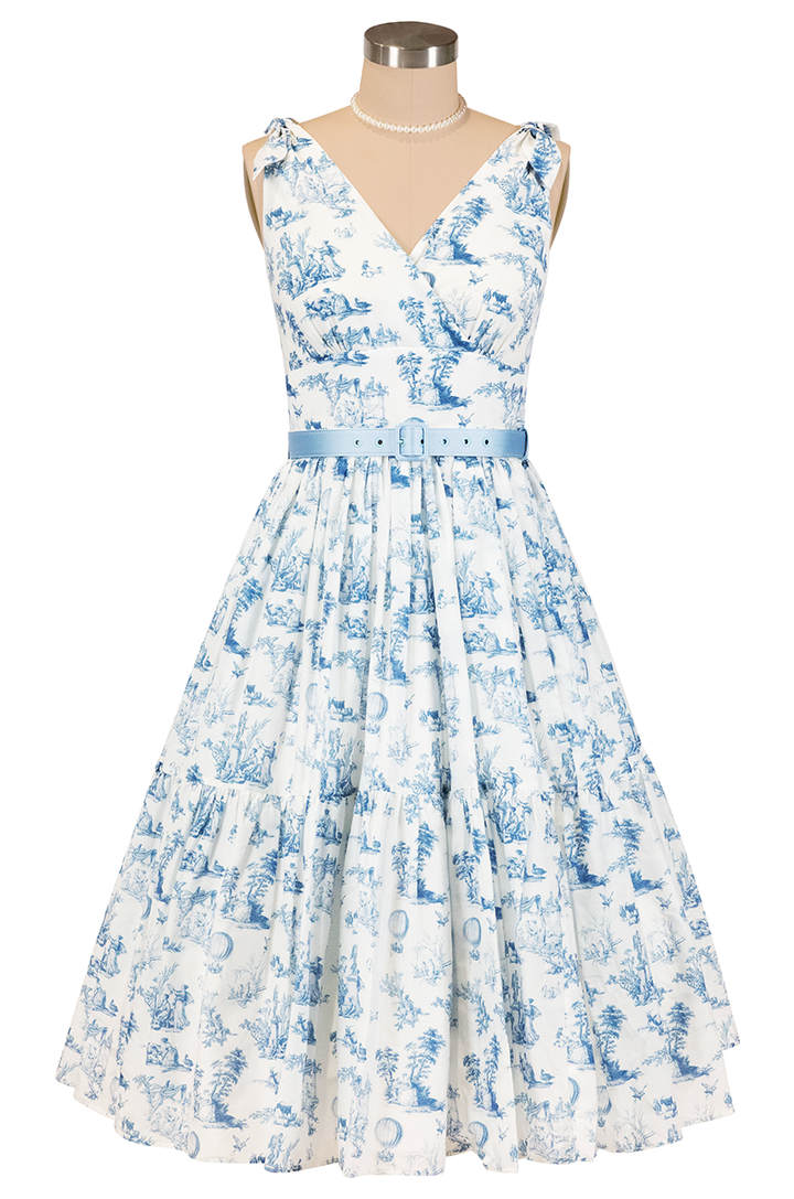 Provence Belted Dress 