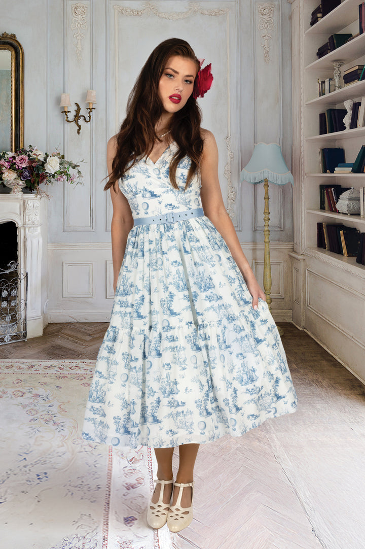 Provence Belted Dress 