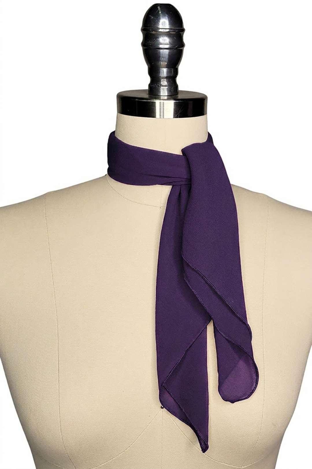 Meet Me In Paris Follies Scarf (Royal Prune)