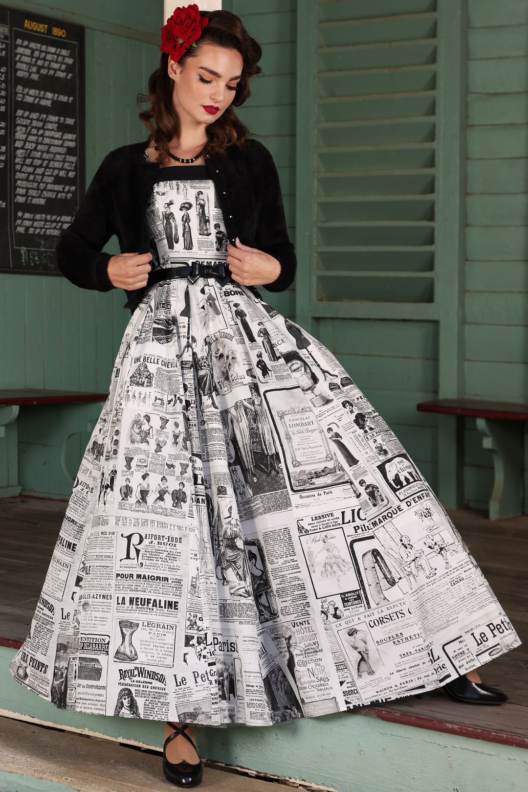 Read All About It Maxi Dress