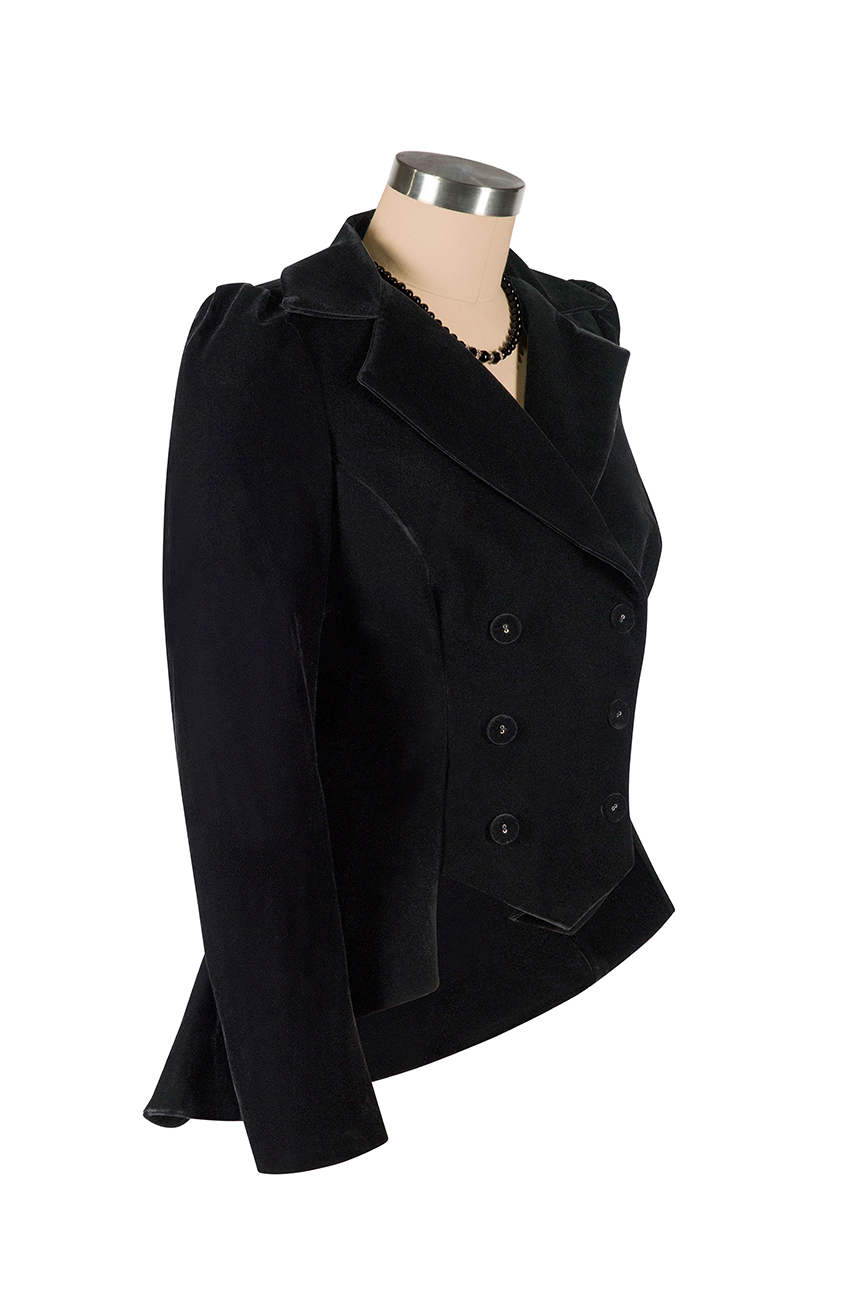 Rouge Noir Velvet Jacket