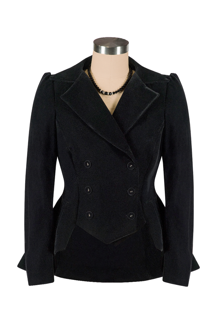 Rouge Noir Velvet Jacket