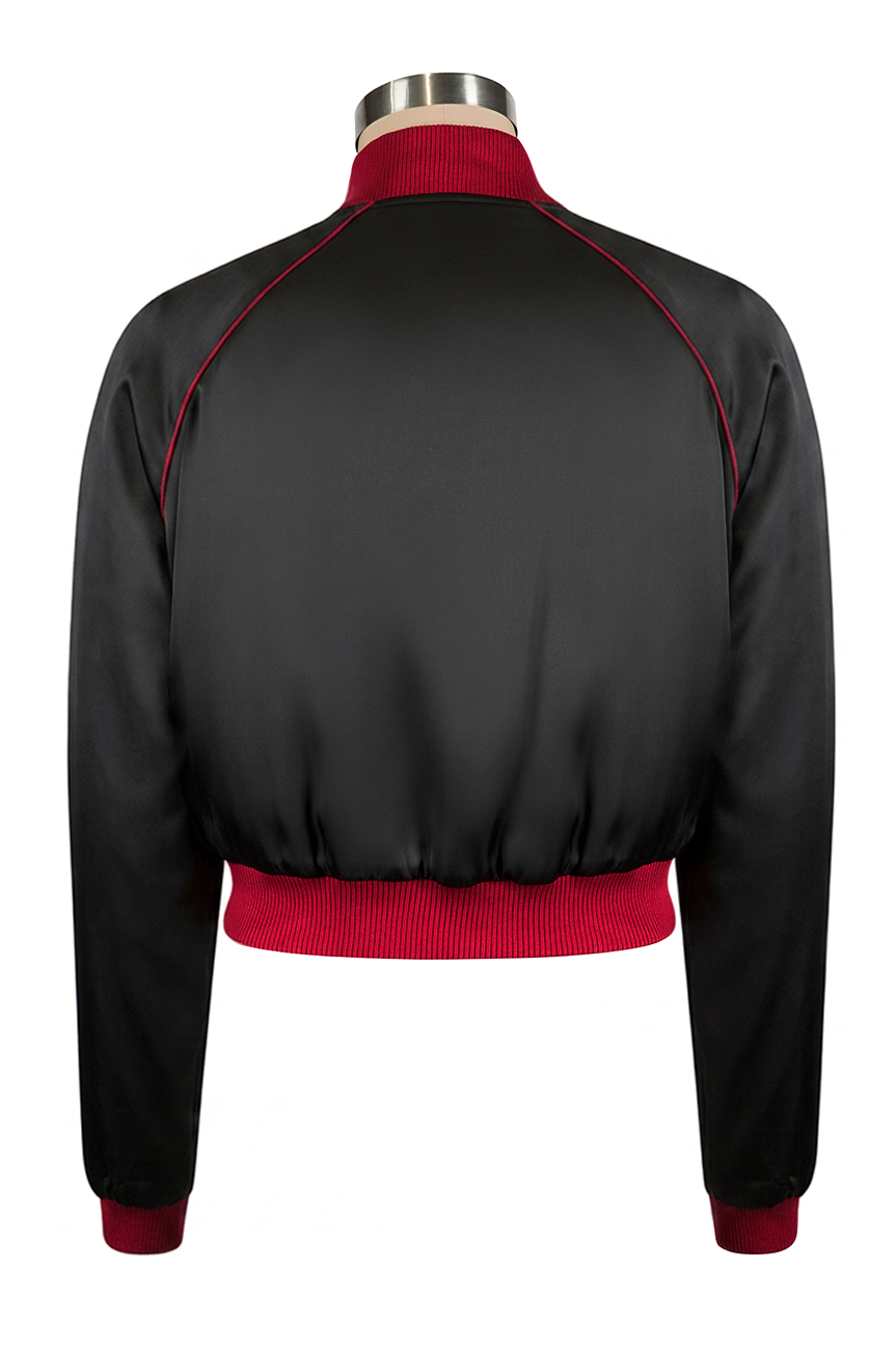 Rouge Noir Bomber Jacket