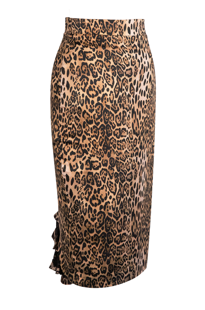 Queen Of The Jungle Bustle Wiggle Skirt