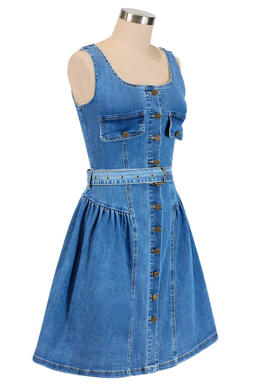 Miami Denim Dress