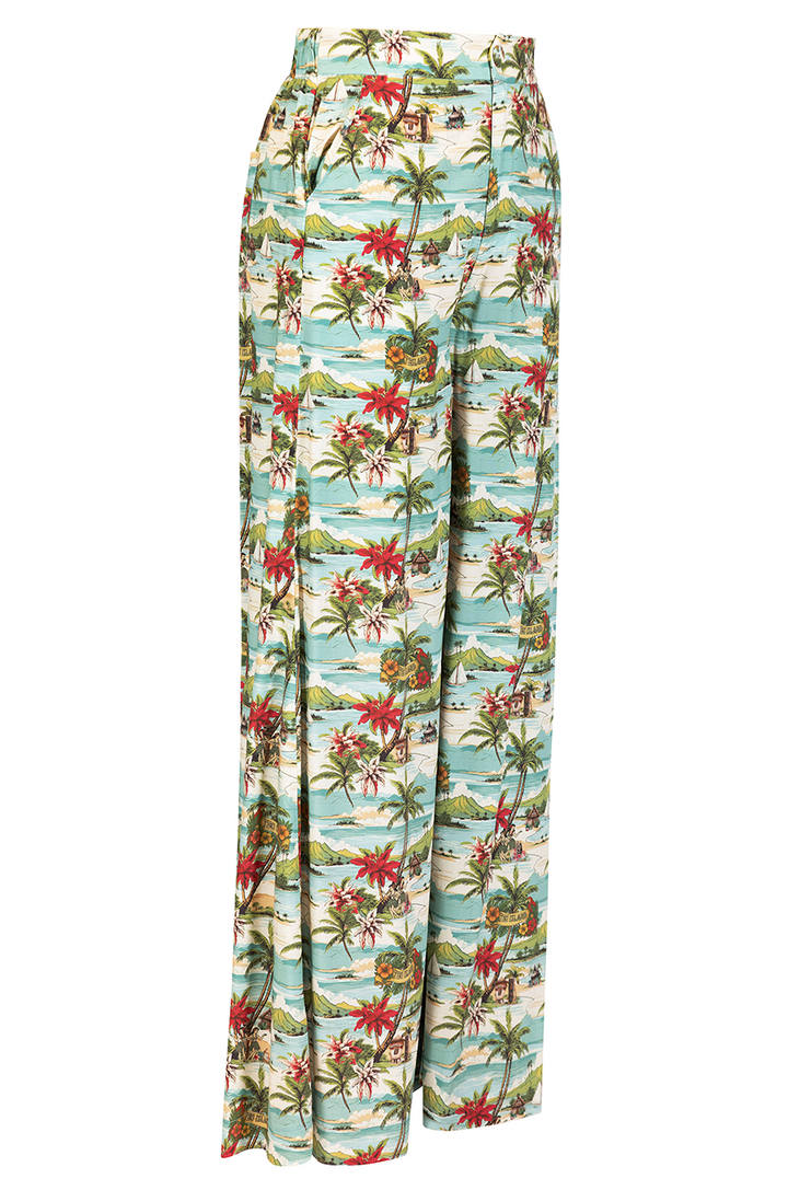 Tiki Island Wide Leg Pant