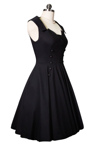 D'Amour Moonlight Cocktail Dress (Black)