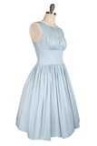 Tea Rose Classic Dress (Blue)