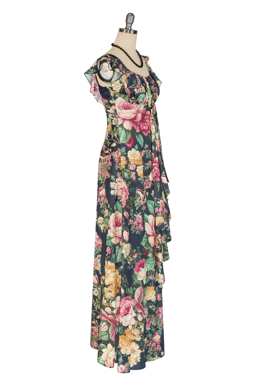 Tapestry Maxi Floral Dress