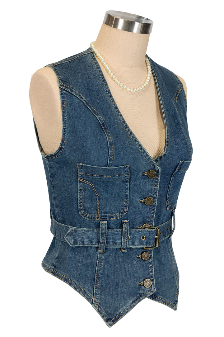 Harptree Village Denim Vest