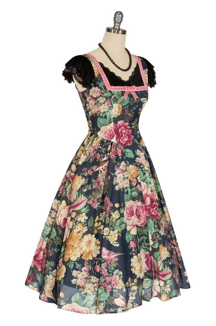 Tapestry Floral Dress