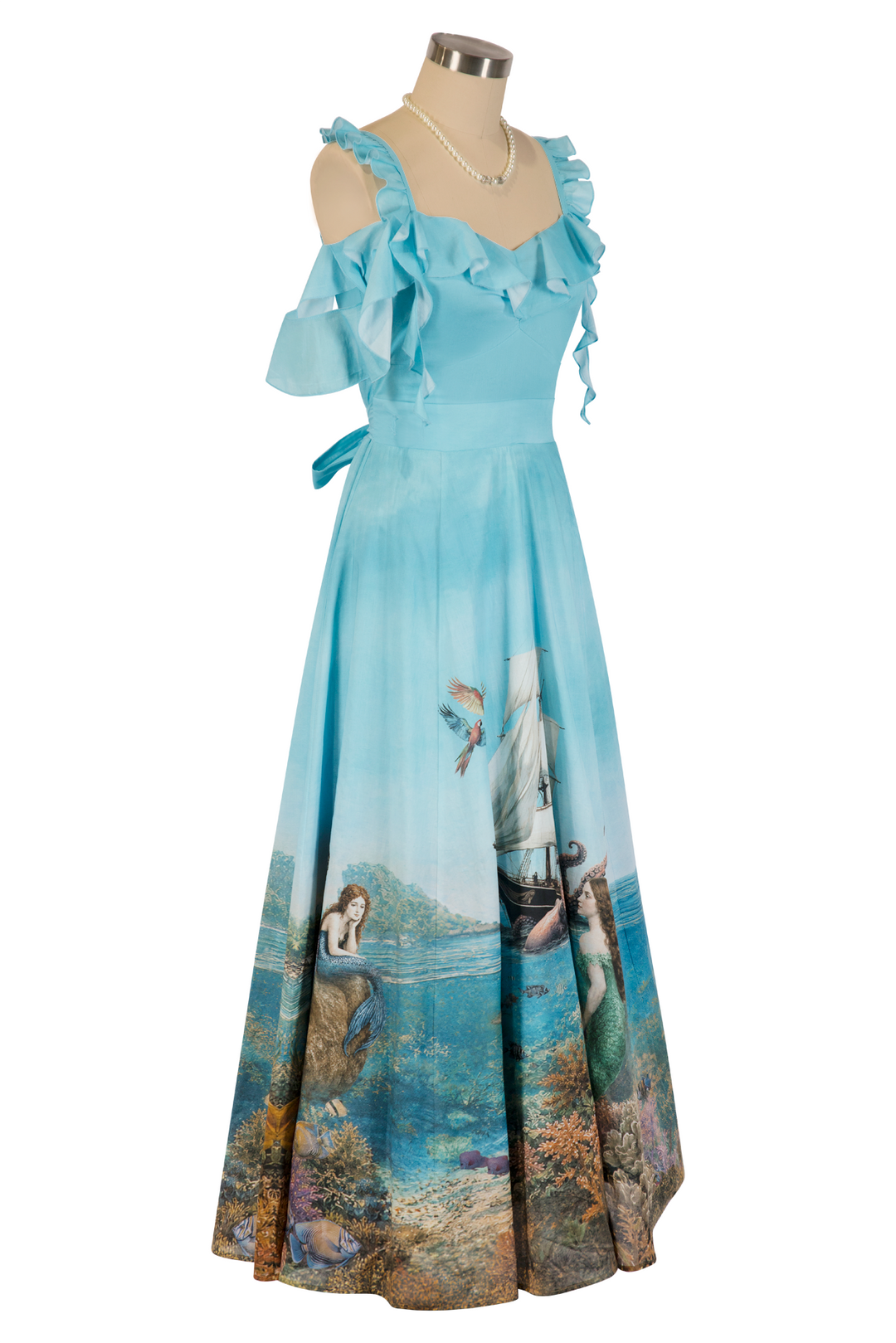 Mermaid and The Monster Maxi Dress (Print)