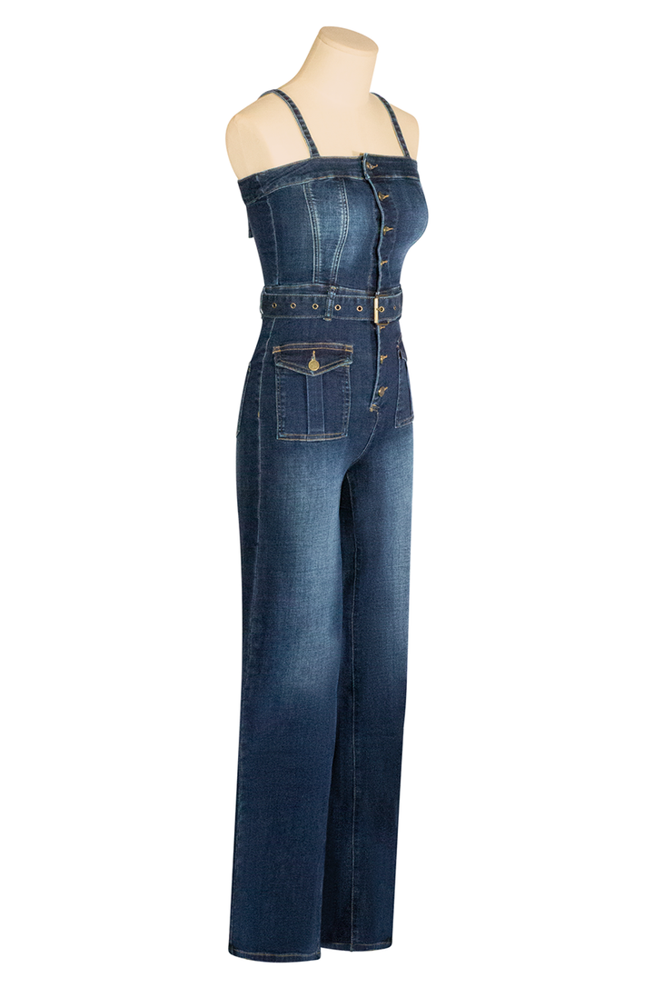 Indiana Jumpsuit (Dark Denim)