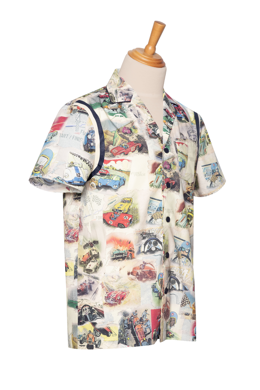 Race Track Print Shirt