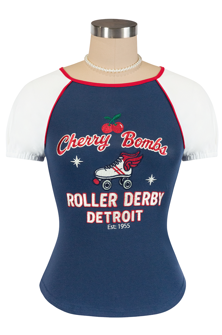 Cherry Bomb Roller Derby T-Shirt