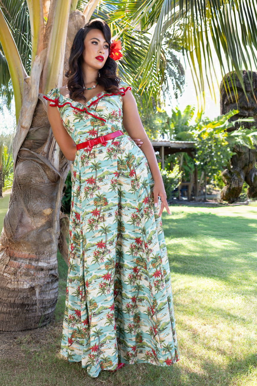 christmas tiki dress Tiki Christmas