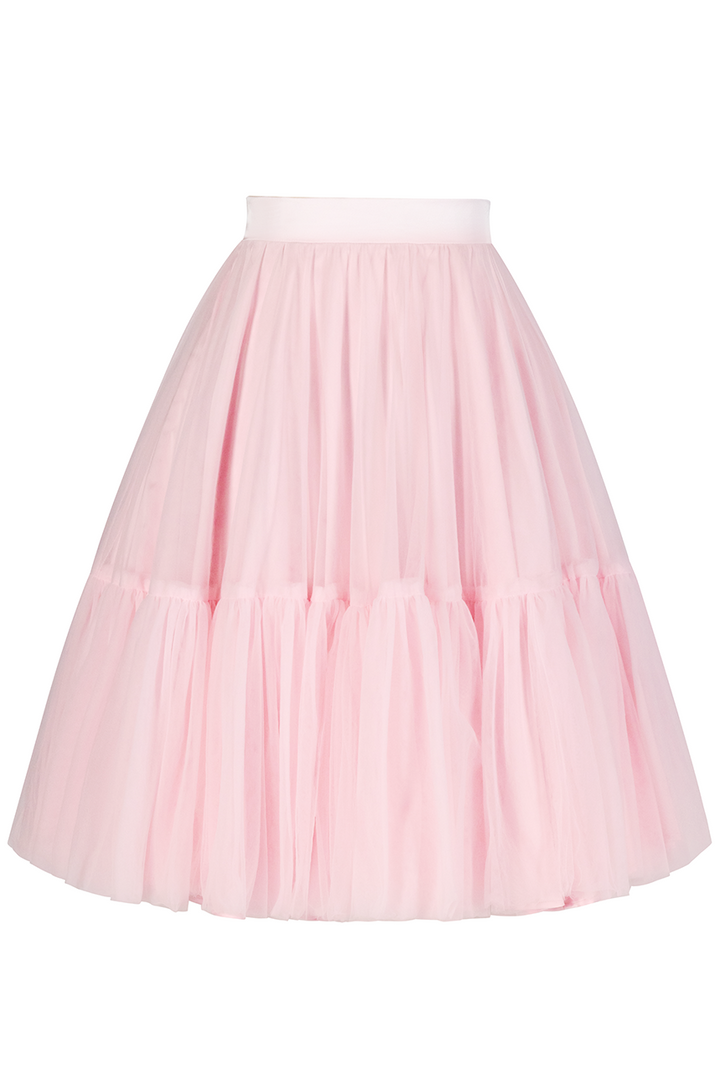 La Vita Romantica Tulle Skirt (Pink)
