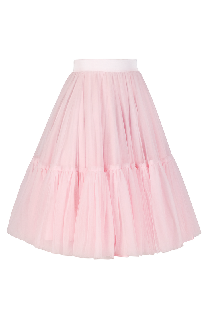 La Vita Romantica Tulle Skirt (Pink)