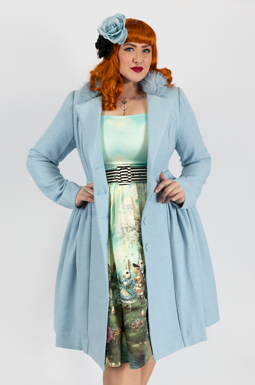 D'Amour Cuddle Me Coat (Blue)