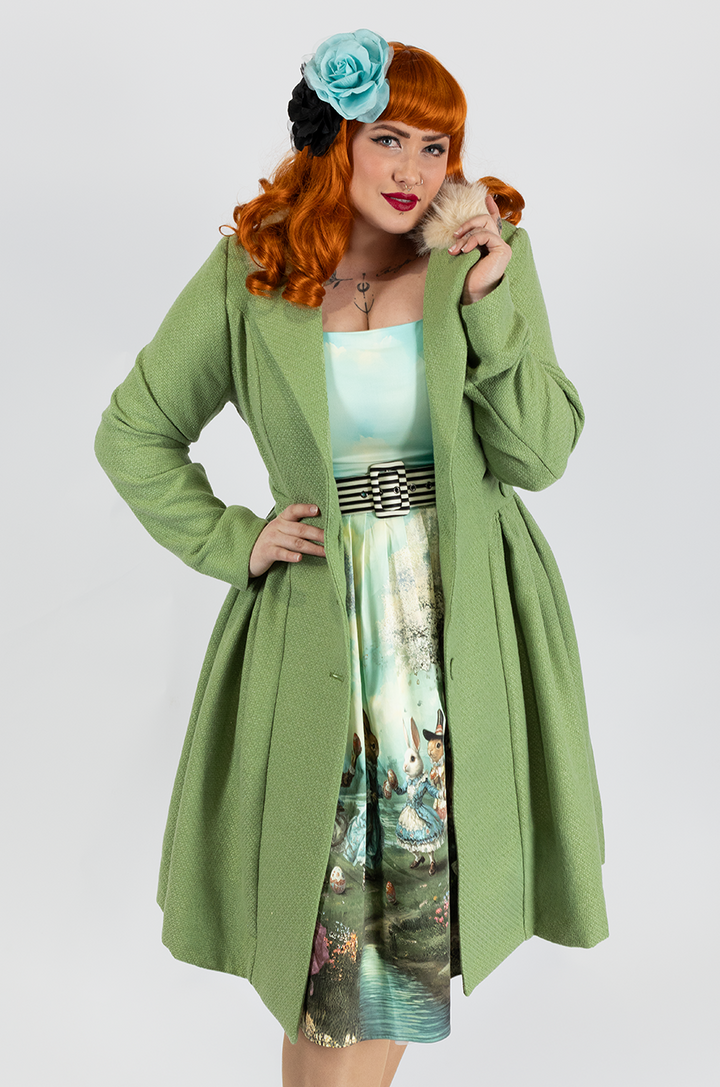 D'Amour Cuddle Me Coat (Green)