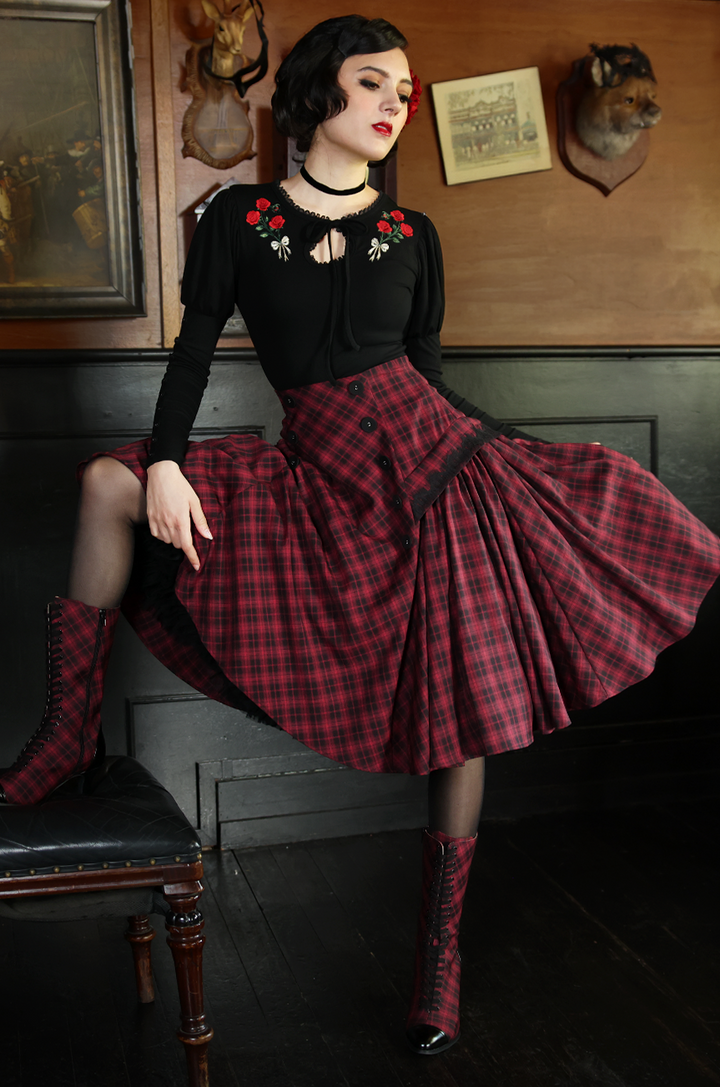 Rouge Noir Victoriana Boot