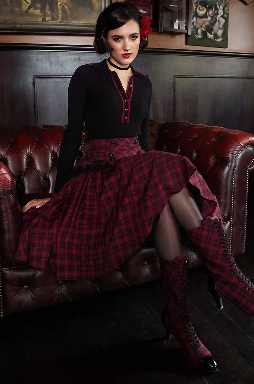 Rouge Noir Full Skirt