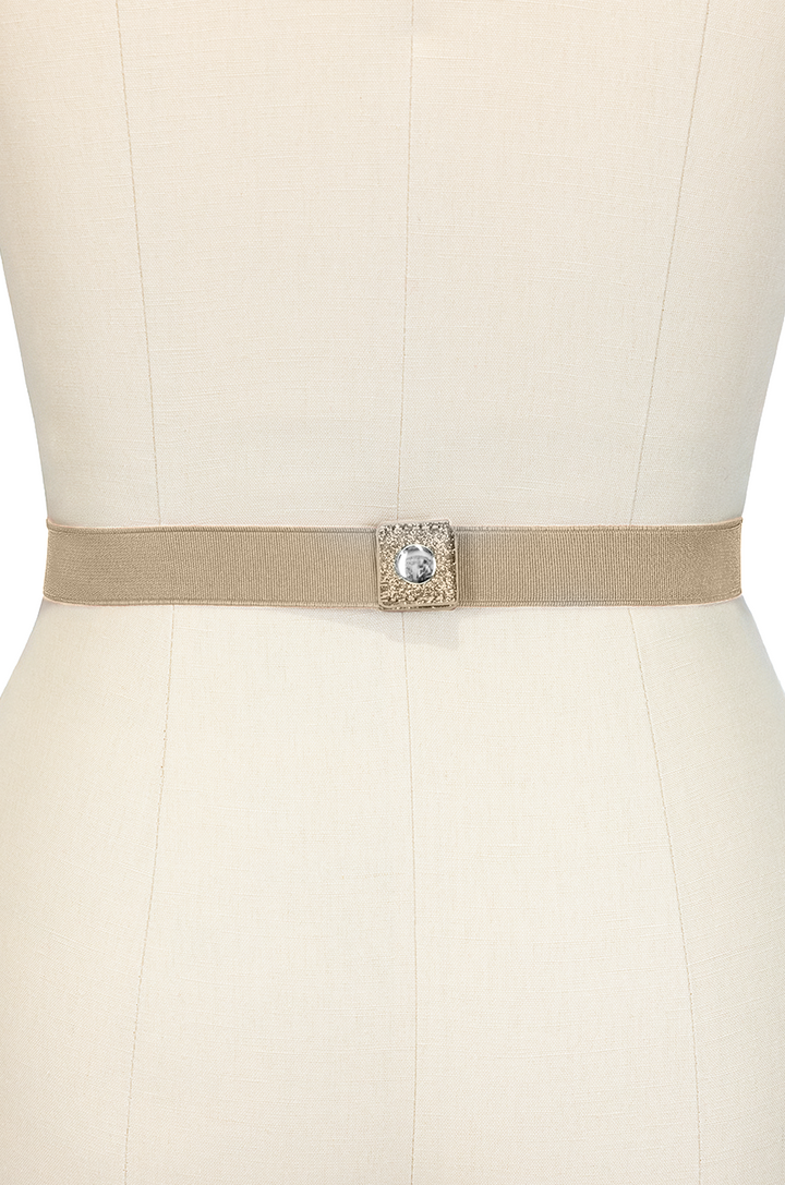 Pretty Kitty Follies Sparkle Bow Belt (Champagne)