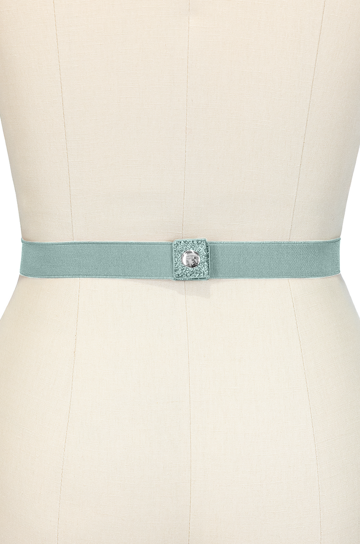 Pretty Kitty Follies Sparkle Bow Belt (Mint)