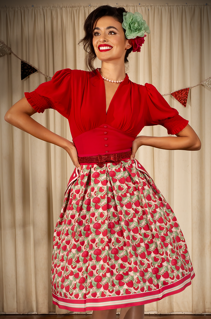 Miss Strawberry Pageant Skirt