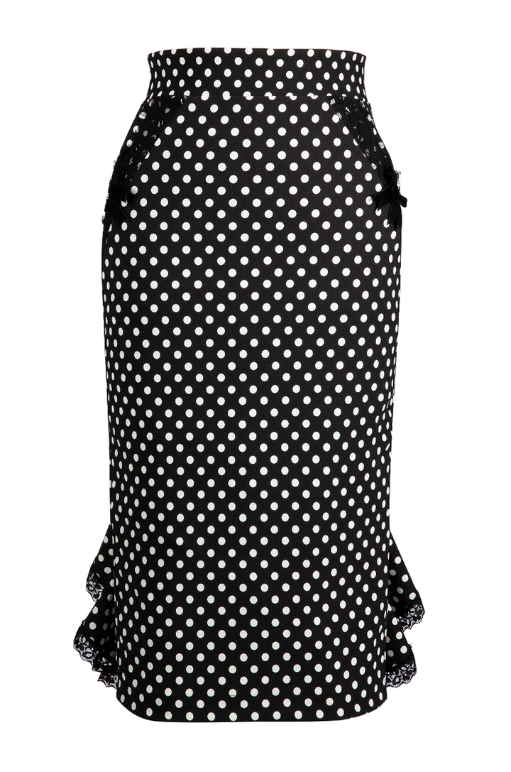 Cosette Spot Wiggle Skirt