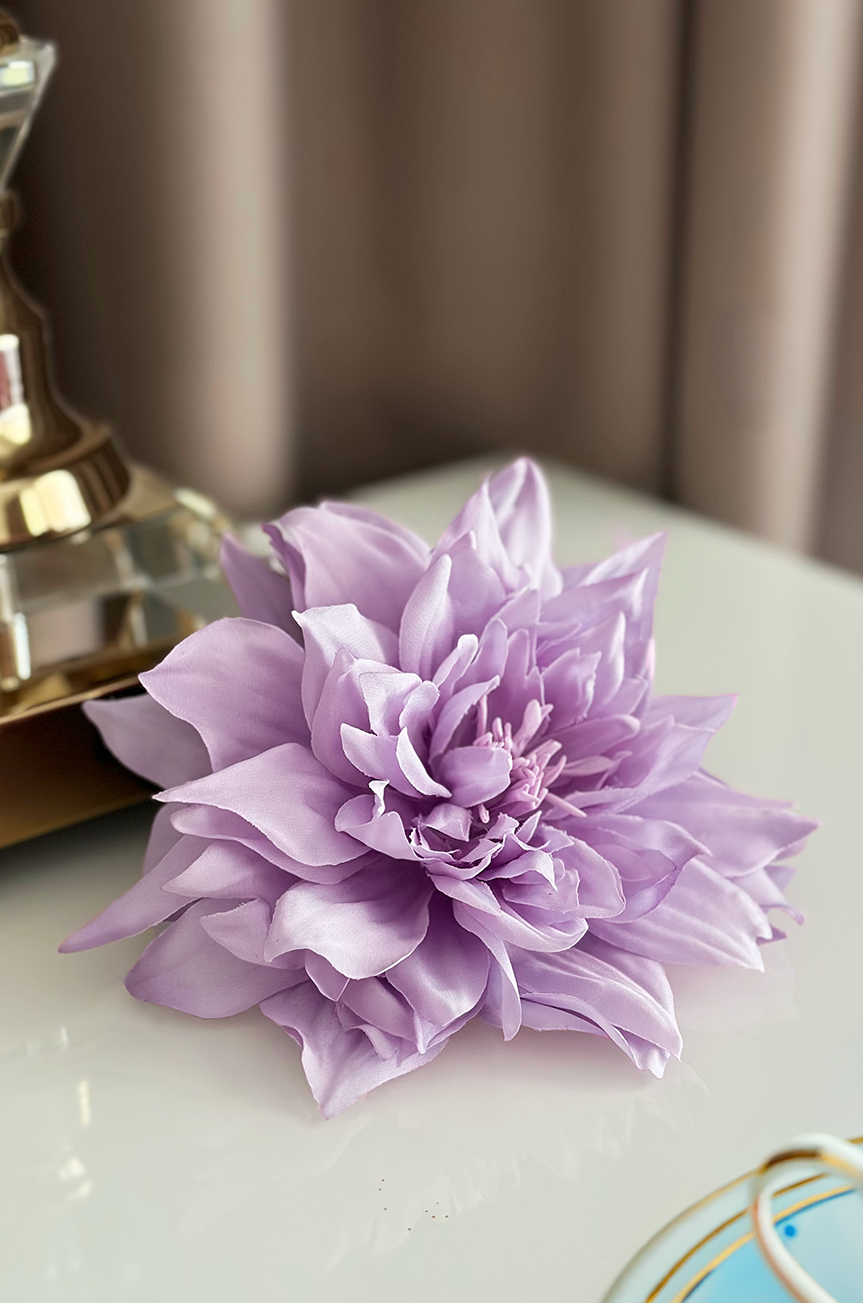 Lilac Dahlia Follies Hair Flower