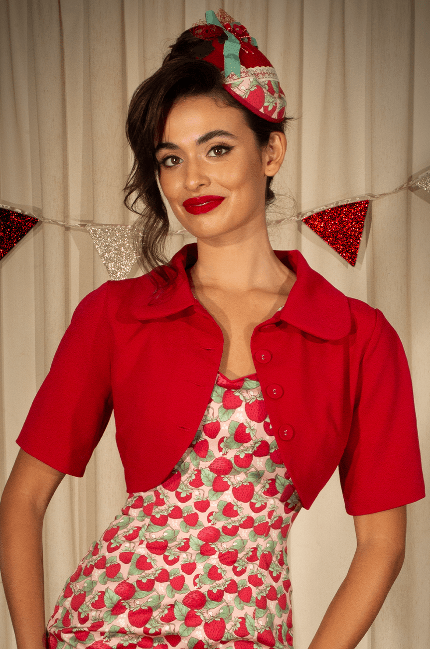 Miss Strawberry Pageant Wiggle Dress