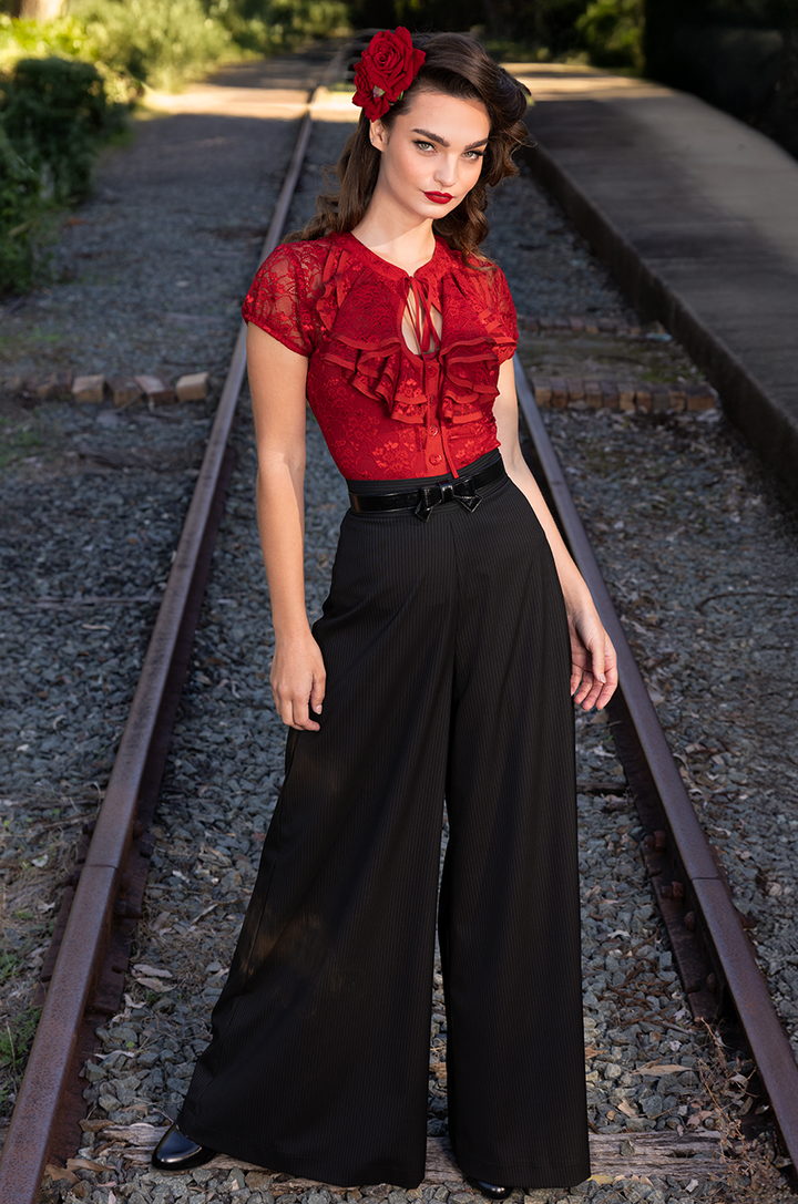 Read All About It Palazzo Pants