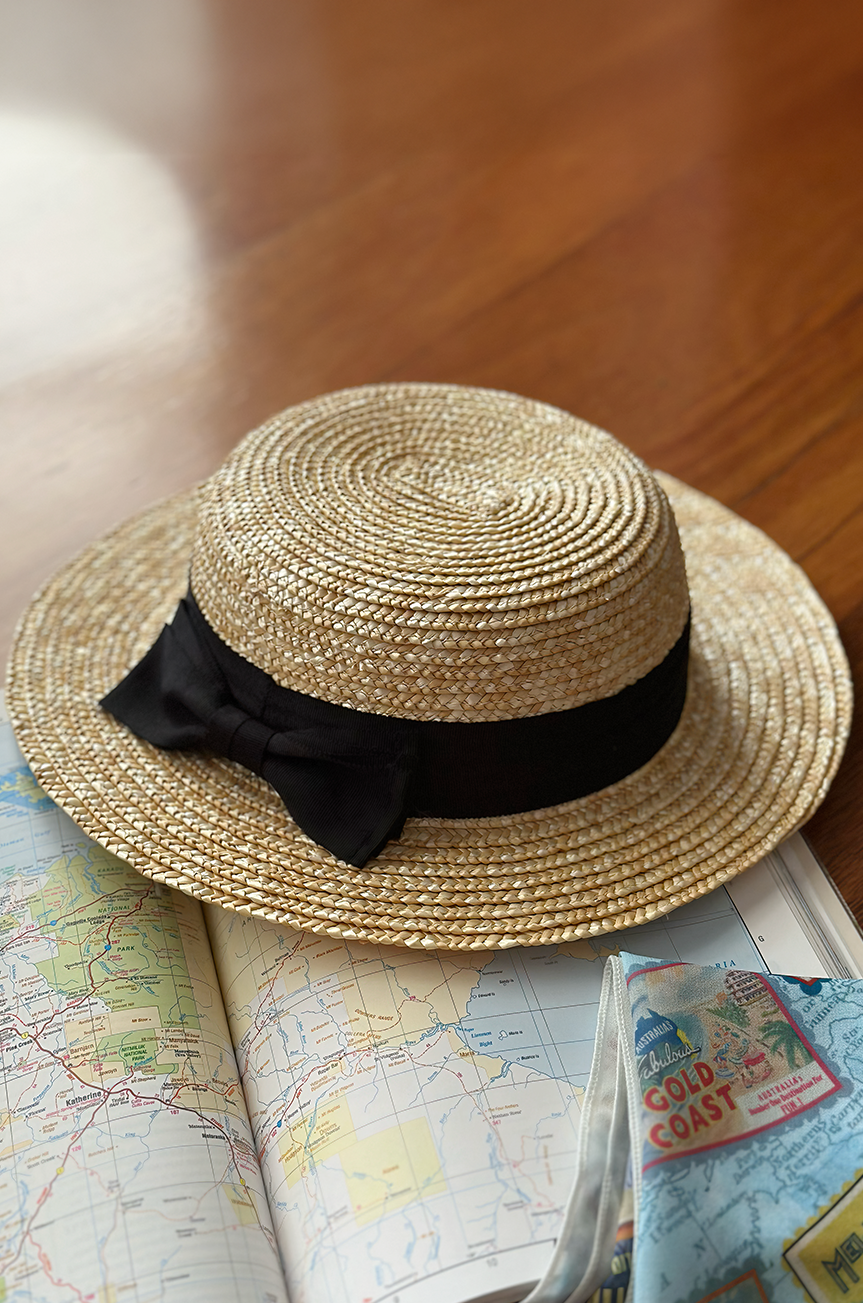 Folklore Follies Straw Hat (Natural)