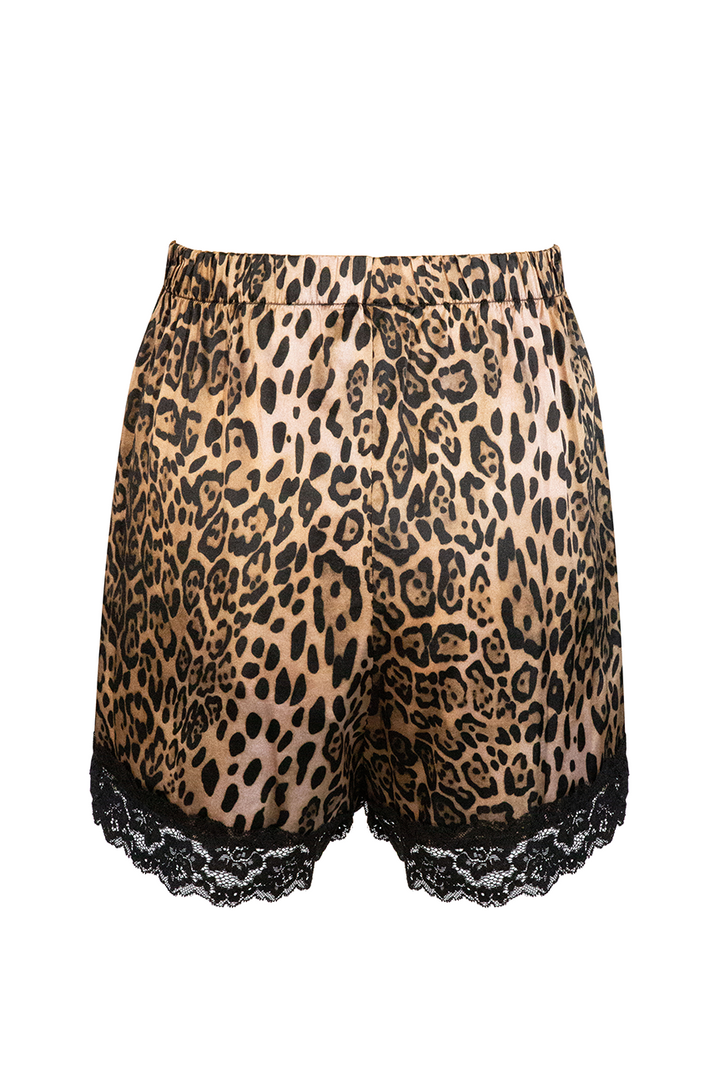 Queen Of The Jungle Silk Shorts